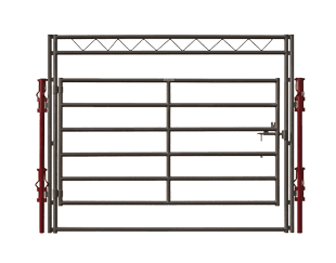 Classic High Pole Gates