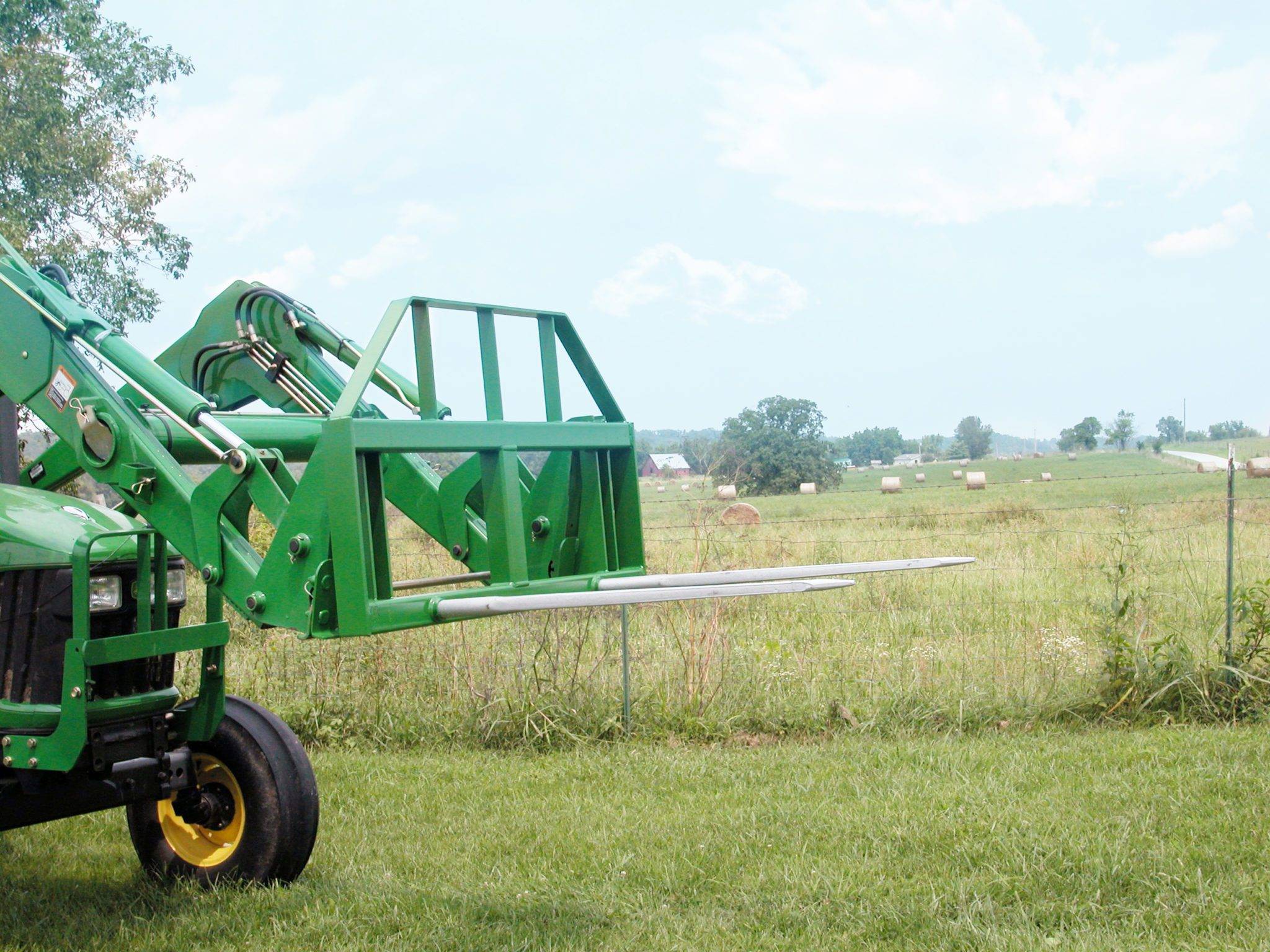 JD 400/500 Series Quick Attach Double Front Loader